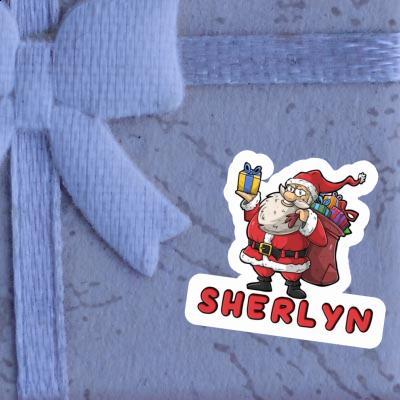 Santa Sticker Sherlyn Gift package Image