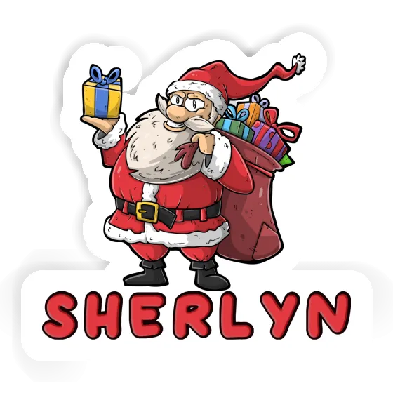 Santa Sticker Sherlyn Notebook Image