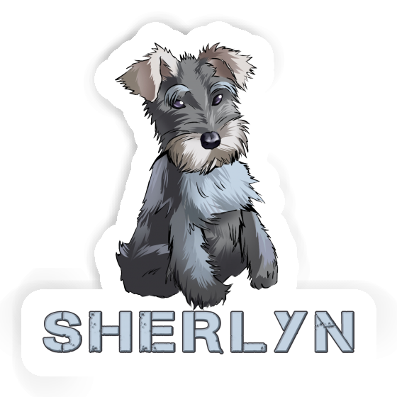 Sticker Schnauzer Sherlyn Gift package Image