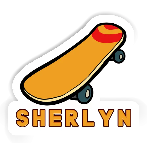 Sticker Skateboard Sherlyn Notebook Image