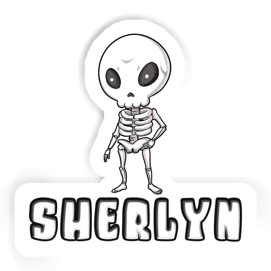 Sticker Sherlyn Alien Notebook Image