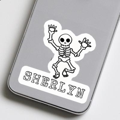 Sherlyn Sticker Skeleton Notebook Image