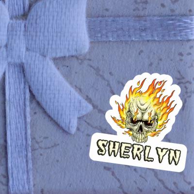 Sticker Sherlyn Skull Gift package Image