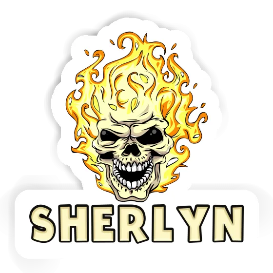 Sticker Skull Sherlyn Notebook Image