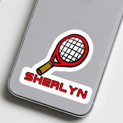 Sherlyn Sticker Tennis Racket Notebook Image