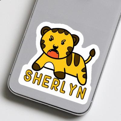 Sticker Baby Tiger Sherlyn Notebook Image