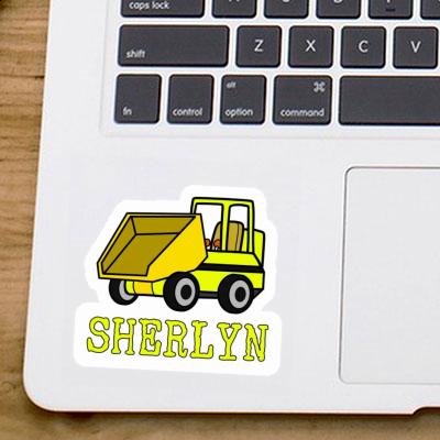 Sherlyn Sticker Front Tipper Laptop Image