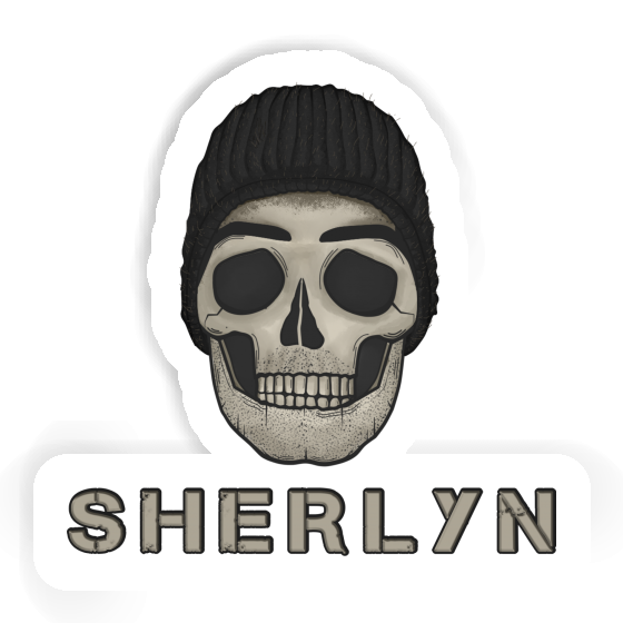 Sticker Sherlyn Skull Image