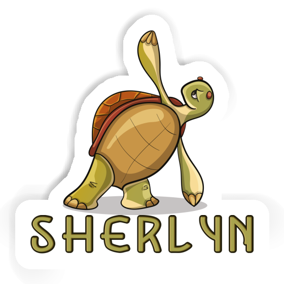 Yoga Turtle Sticker Sherlyn Gift package Image