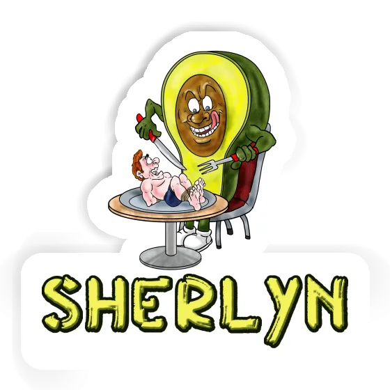 Sticker Avocado Sherlyn Laptop Image