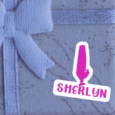 Sherlyn Sticker Windsurfer Notebook Image