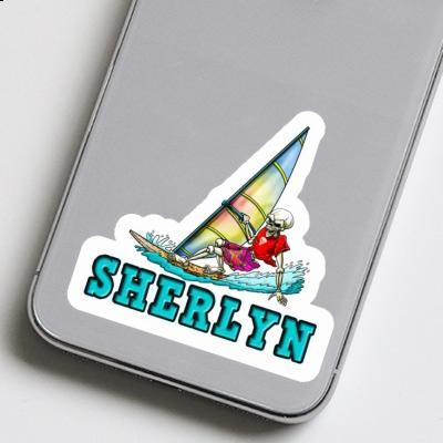 Sherlyn Sticker Windsurfer Notebook Image