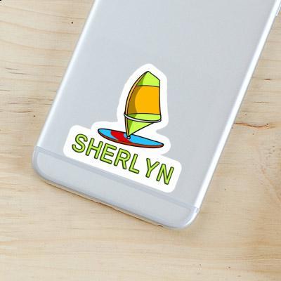 Sticker Sherlyn Windsurf Board Laptop Image