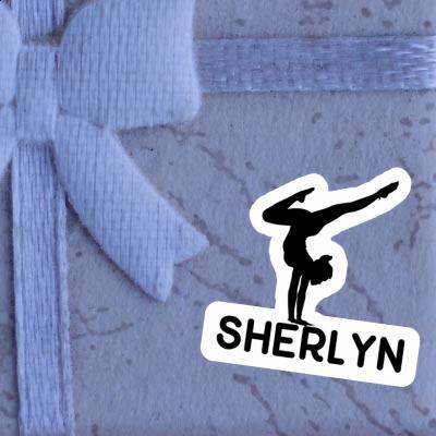 Sherlyn Sticker Yoga-Frau Gift package Image