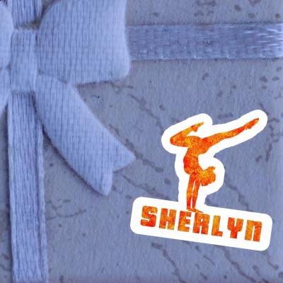 Sherlyn Sticker Yoga Woman Gift package Image