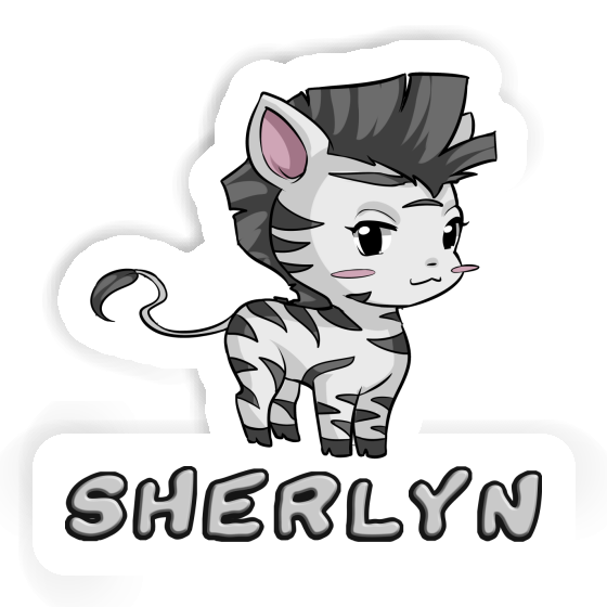 Sticker Zebra Sherlyn Notebook Image