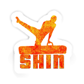 Sticker Shin Gymnast Image
