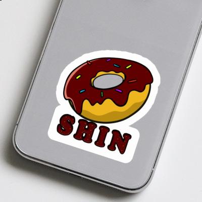 Shin Sticker Donut Notebook Shin Sticker Donut Gift package Image