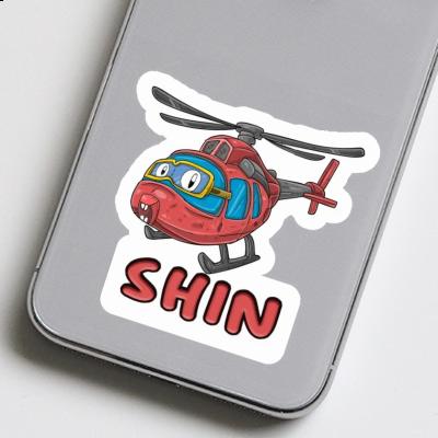 Sticker Shin Helicopter Notebook Sticker Shin Helicopter Gift package Image