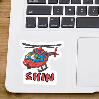 Sticker Shin Helicopter Notebook Sticker Shin Helicopter Gift package Image