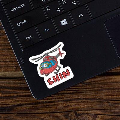 Sticker Shin Helicopter Notebook Sticker Shin Helicopter Notebook Image