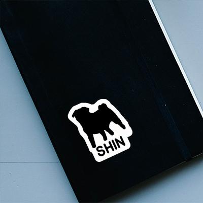 Pug Sticker Shin Notebook Pug Sticker Shin Notebook Image