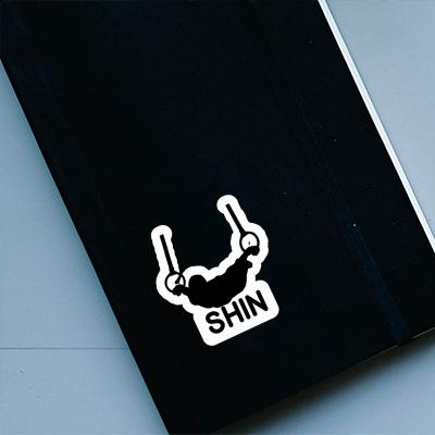 Sticker Shin Ring gymnast Notebook Sticker Shin Ring gymnast Notebook Image