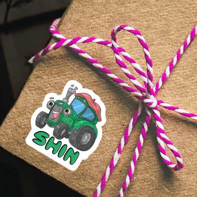 Shin Sticker Tractor Notebook Shin Sticker Tractor Gift package Image