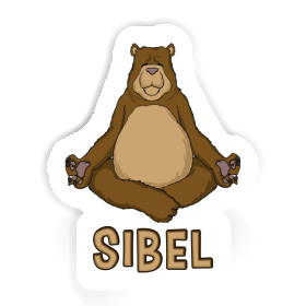 Sticker Bear Sibel Image