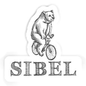 Bicycle rider Sticker Sibel Image