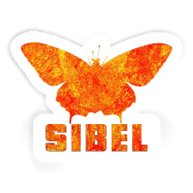 Sibel Sticker Butterfly Image