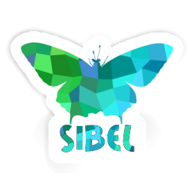 Sticker Sibel Butterfly Image