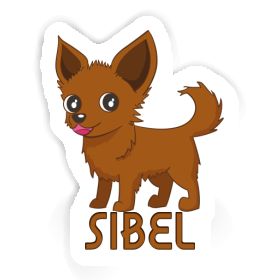 Sticker Chihuahua Sibel Image