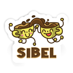 Sticker Coffee Sibel Image