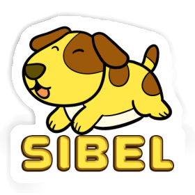 Sibel Autocollant Chien Image