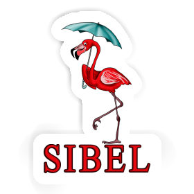 Flamingo Sticker Sibel Image