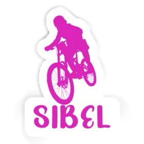 Sibel Sticker Freeride Biker Image