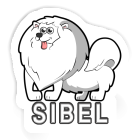 Sibel Autocollant Chien Image