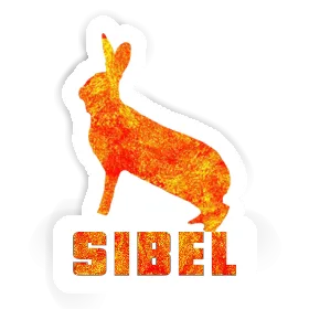 Sticker Rabbit Sibel Image