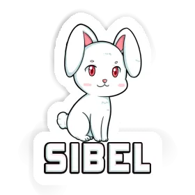 Rabbit Sticker Sibel Image