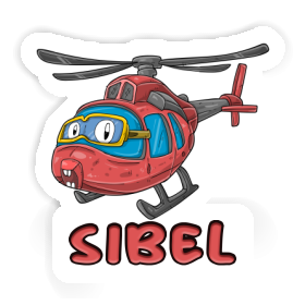 Sticker Helikopter Sibel Image