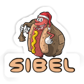 Sticker Hot Dog Sibel Image