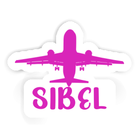 Sibel Sticker Jumbo-Jet Image