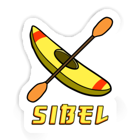 Sibel Sticker Canoe Image