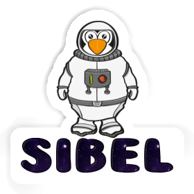 Sticker Astronaut Sibel Image