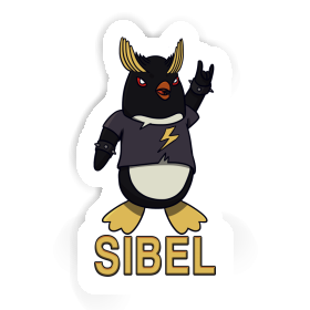 Sticker Sibel Rocking Penguin Image