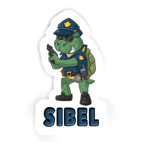 Sticker Officer Sibel Image