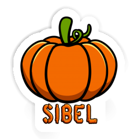 Pumpkin Sticker Sibel Image