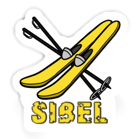 Sticker Sibel Ski Image