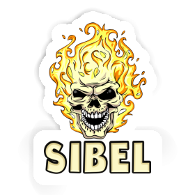 Sticker Skull Sibel Image